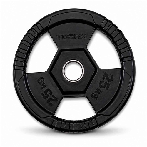Toorx Vægtskive Gummi - 25 kg