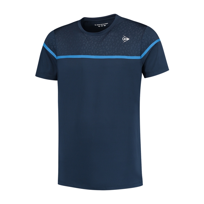 Brug Dunlop Mens Performance 2 T-Shirt - Mørkeblå til en forbedret oplevelse