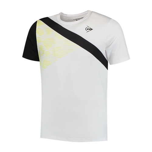 Dunlop Mens Performance 3 T-Shirt - Hvid/sort
