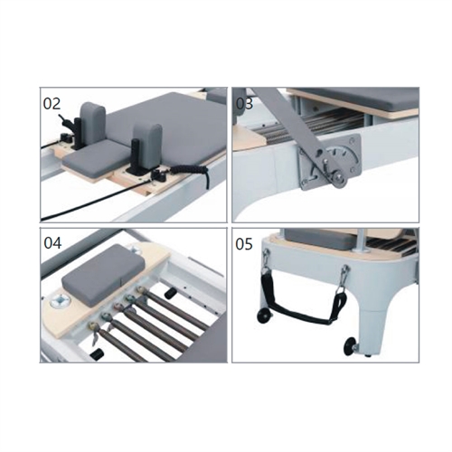 Nordic Reformer Aluminium Pro Studio Reformer detaljer