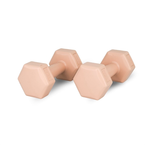 Pace Håndvægte 2 x 1 kg - Beige
