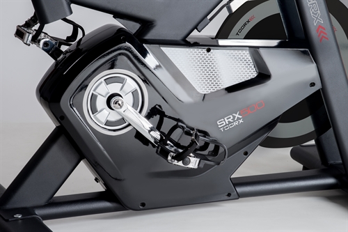 Pedaler på TOORX SRX 500 Spinningcykel