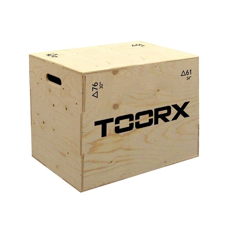 Toorx Plyo Box Træ - 51 x 61 x 76 cm