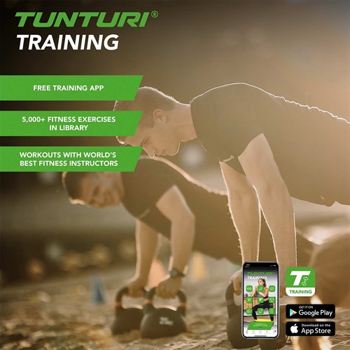 Tunturi Competition Kettlebells app