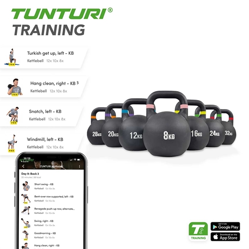App Tunturi Competition Kettlebells