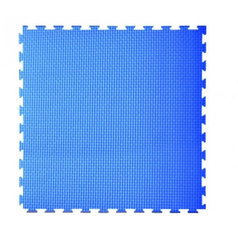 TOORX Soft Gulv -  100 x 100 x 2 cm i farven blå