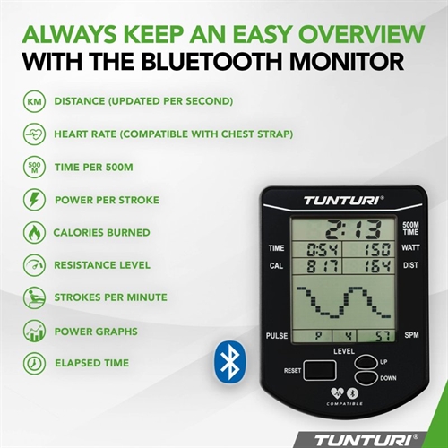 Tunturi Signature R90W Vandromaskine computer