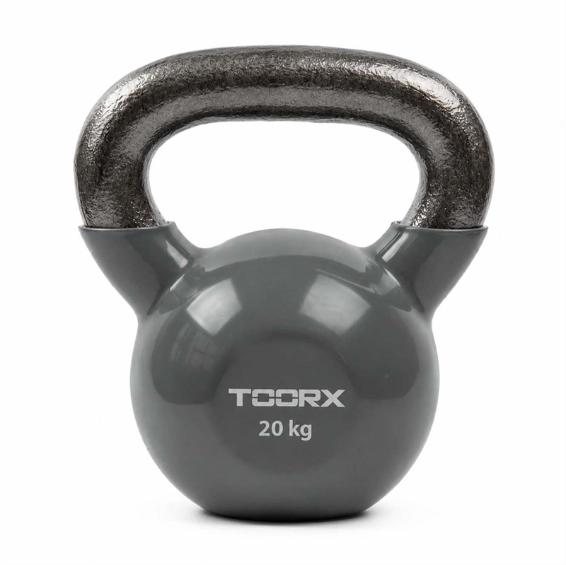 Kettlebell 20 kg | Spar 10% ved køb af 2 | Toorx vinyl kettlebell (4 - 24 kg)