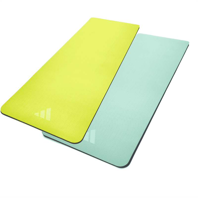 Adidas Dobbeltsidet 6 mm Yogamåtte - 176 x 61 cm