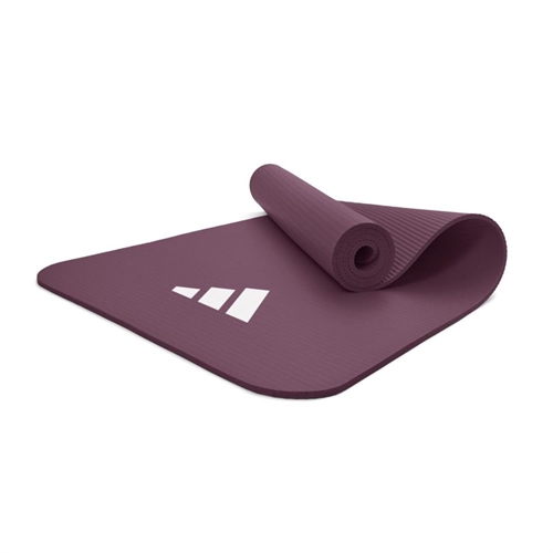 Adidas NBR 10 mm Træningsmåtte - 173 x 61 cm - Bordeaux