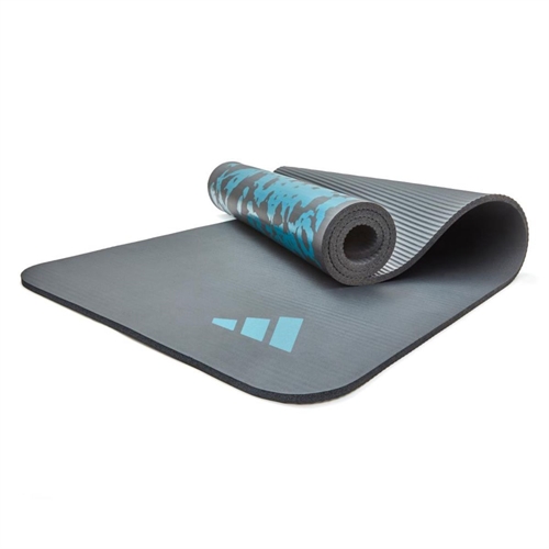Adidas 10 mm Tie-Dye Yogamåtte - Blå/Grå