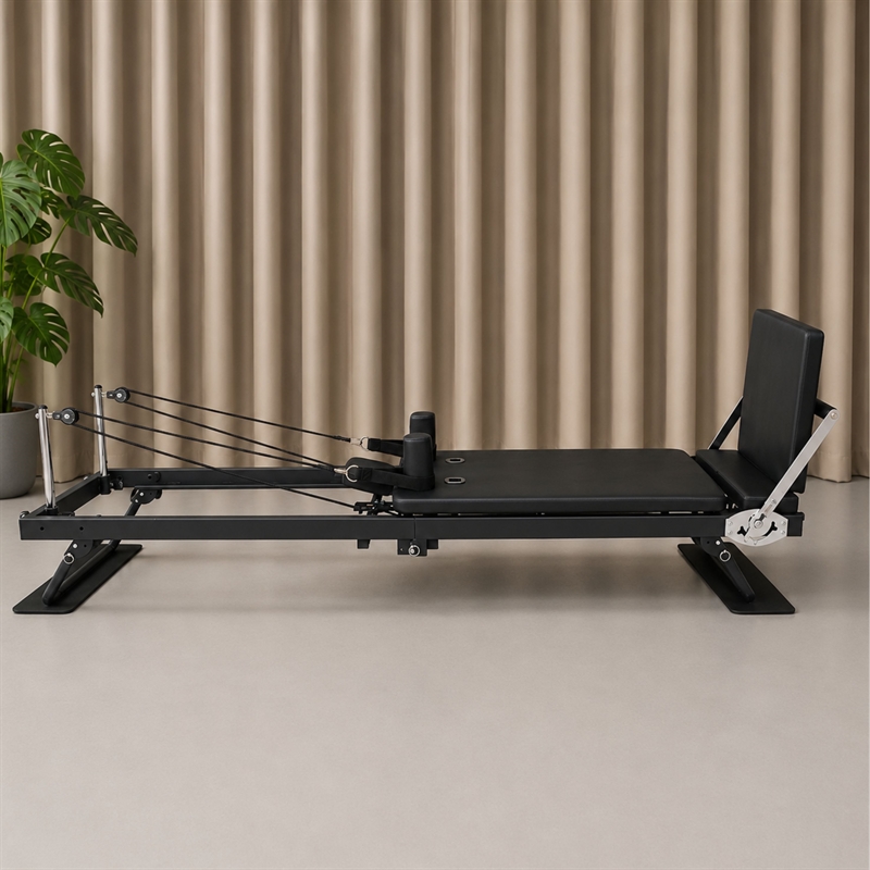 ASG 4431 Pro Reformer Maskine (foldbar) - Pilates Reformer Maskine i aluminium