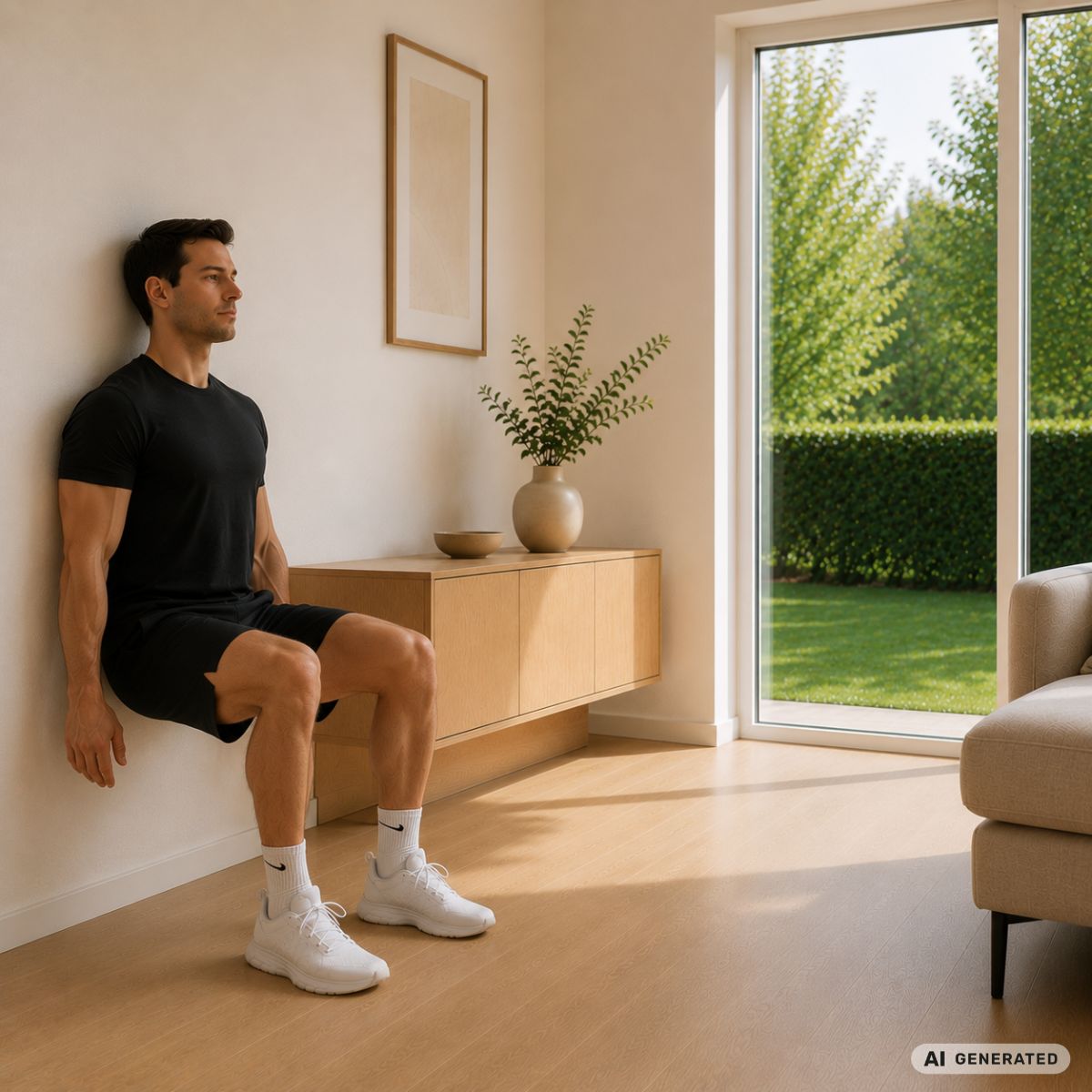 Wall sit