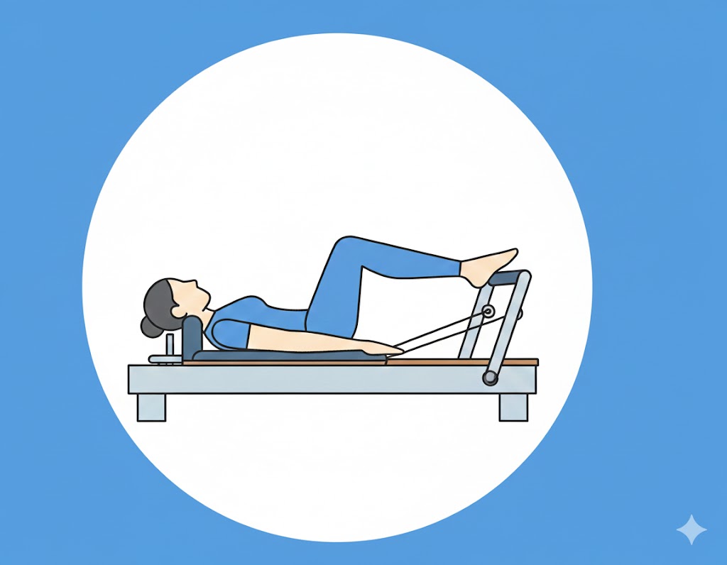 Reformer øvelse Footwork