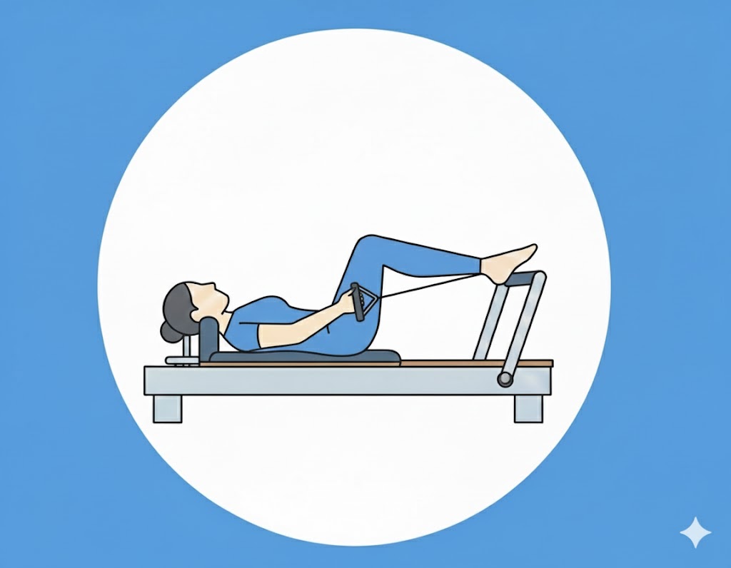 Reformer øvelse The Hundred