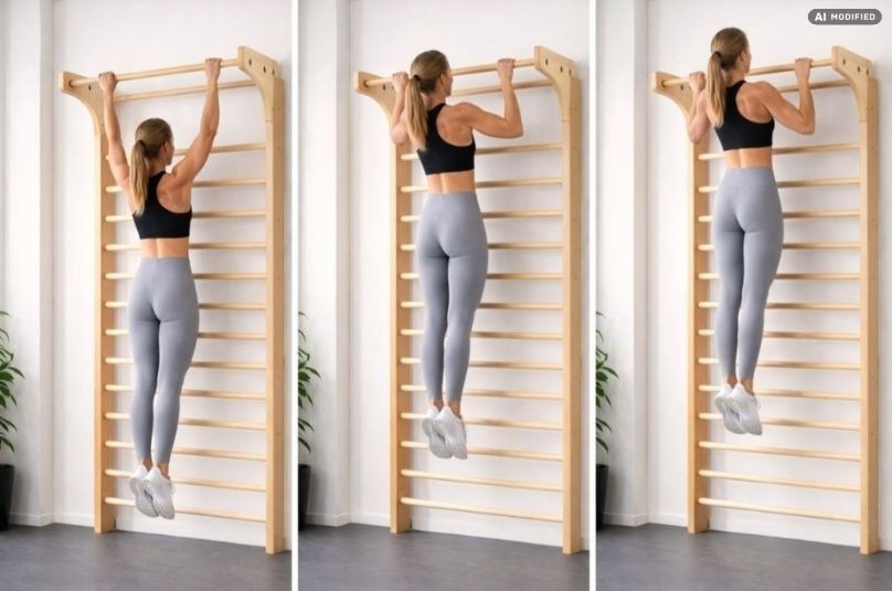 Pull ups på ribbe