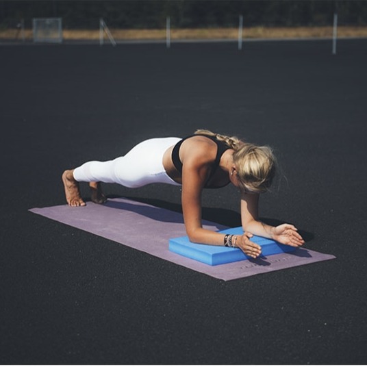 ASG yogamåtte 4 mm – slidstærk begyndermåtte i PVC