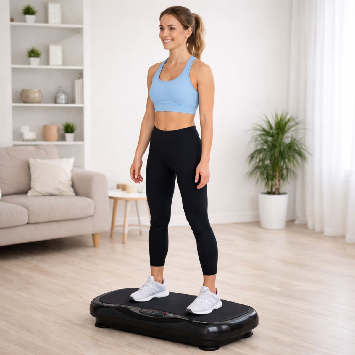 Opvarmning på vibrationstræner