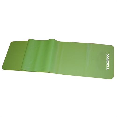 Toorx Latex  Træningselastik - Medium grøn