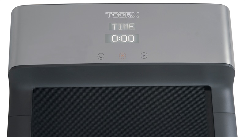 nærbillede af Toorx Walking Pad Gåbånd interface
