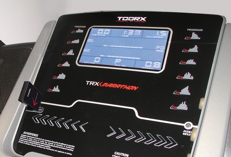 nærbillede af TOORX TRX Marathon computer